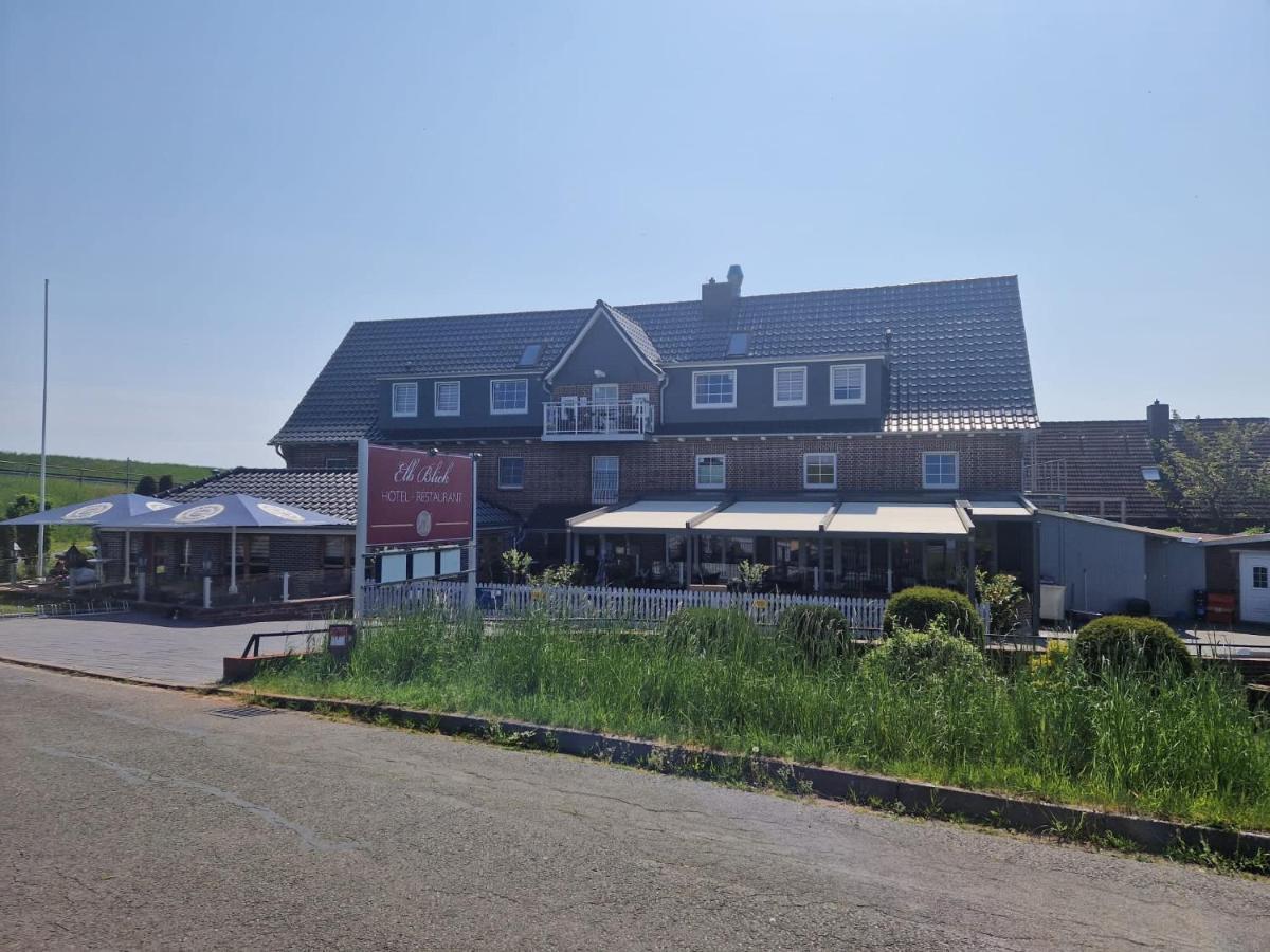 Hotel Elb Blick Jork Exterior foto